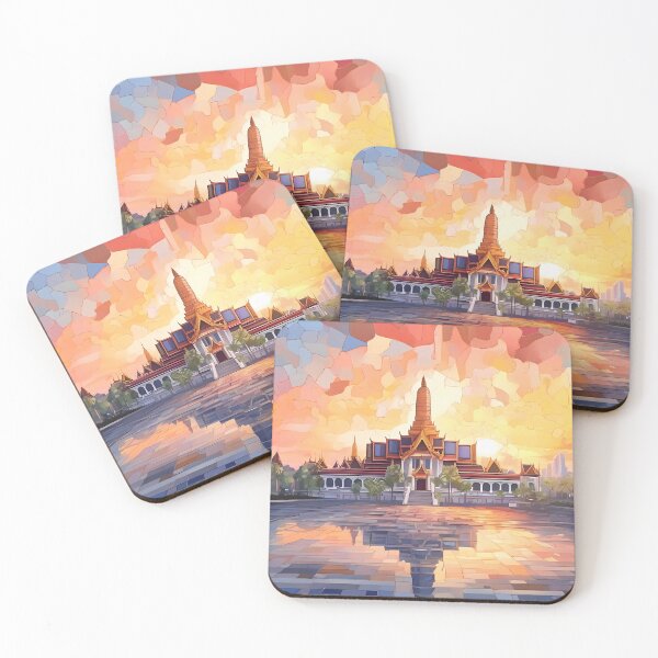 Item preview, Grand Palace Mosaic: History & Sunrise Art Delight  designed and sold by purrfect pattern.
