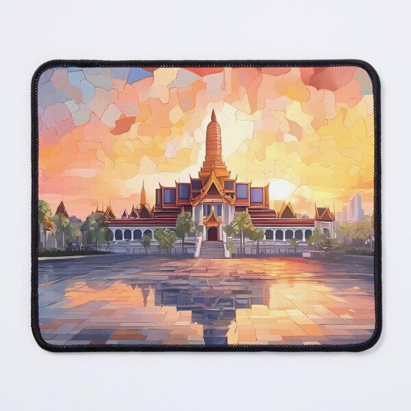 Item preview, Grand Palace Mosaic: History & Sunrise Art Delight designed and sold by purrfect pattern.
