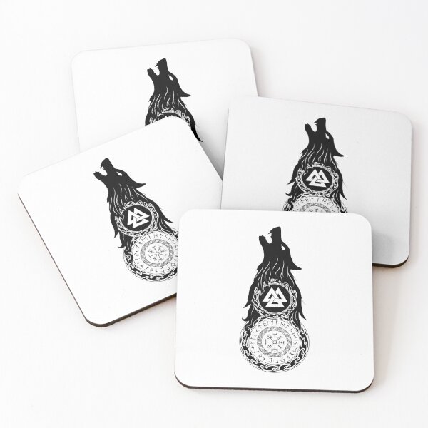 Item preview, Viking wolf runes designed and sold by Grav1n.