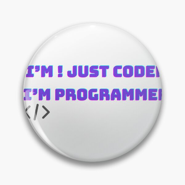 Item preview, Programmer isn't coder  designed and sold by DIFFrent-world.