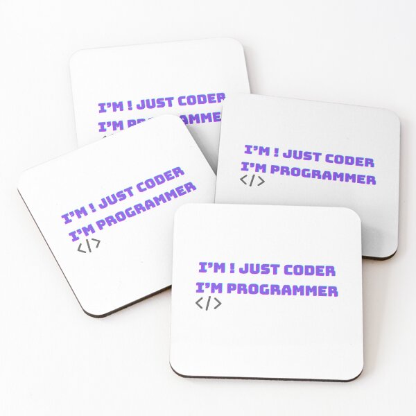 Item preview, Programmer isn't coder  designed and sold by DIFFrent-world.