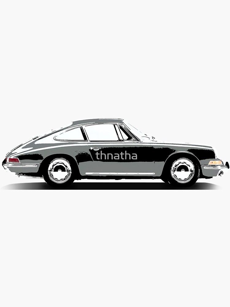 Classic Porsche  Sticker for Sale by thnatha