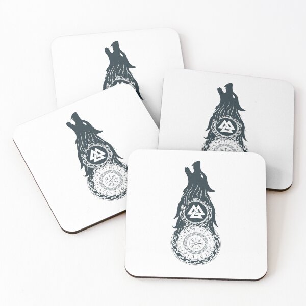 Item preview, Viking wolf runes designed and sold by Grav1n.