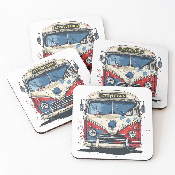 Item preview, Let's Get Lost -  Adventure Bus designed and sold by Loffartdesign.
