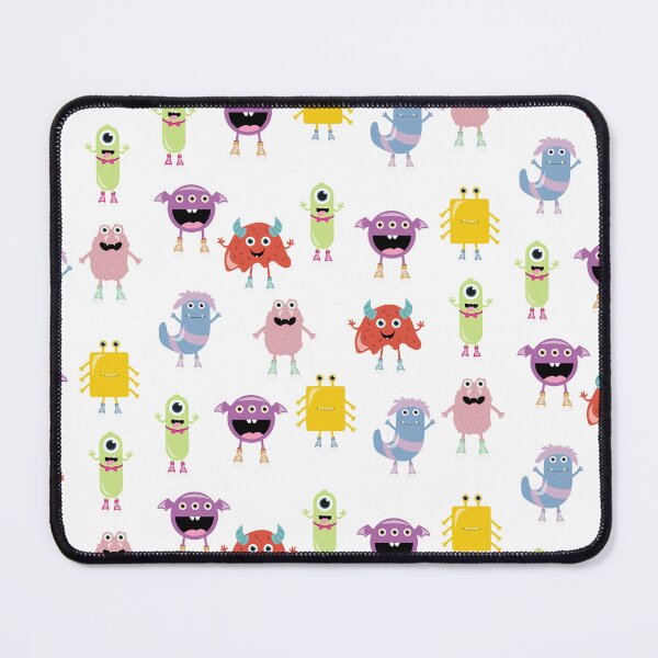 Item preview, Cute Colorful Monsters Funny Kids Pattern designed and sold by idovedesign.