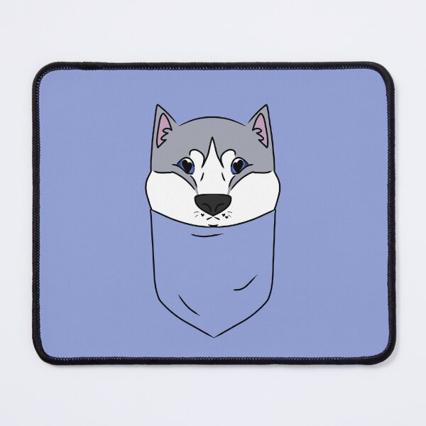 Item preview, Cute Husky in the Pocket designed and sold by HugSomeNettles.
