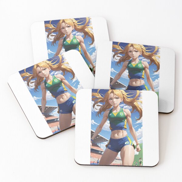 Item preview, Mixed Japanese Brazilian Athlete designed and sold by Toonlympics.