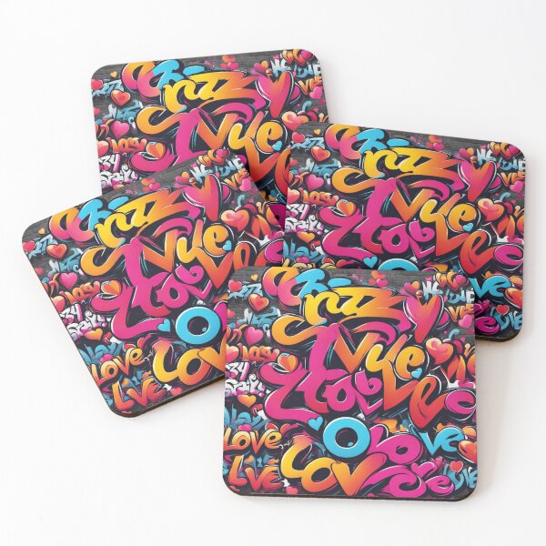 Item preview, Love Is Crazy designed and sold by Owl-o-the-wisp.