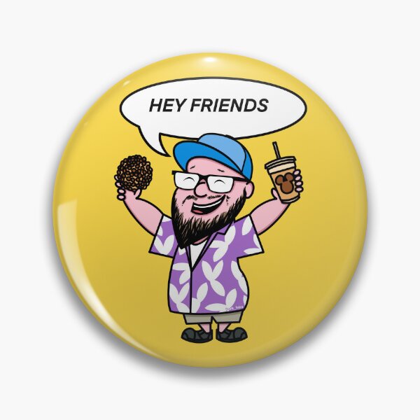 Item preview, Paging Mr Morrow Theme Park Vlogger - Hey Friends designed and sold by Dark-Inks.