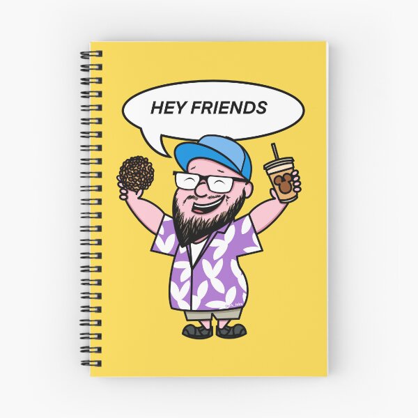 Item preview, Paging Mr Morrow Theme Park Vlogger - Hey Friends designed and sold by Dark-Inks.