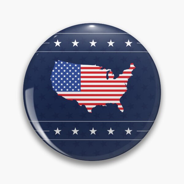 Item preview, American Map, American Flag  designed and sold by Kiwno-Q.