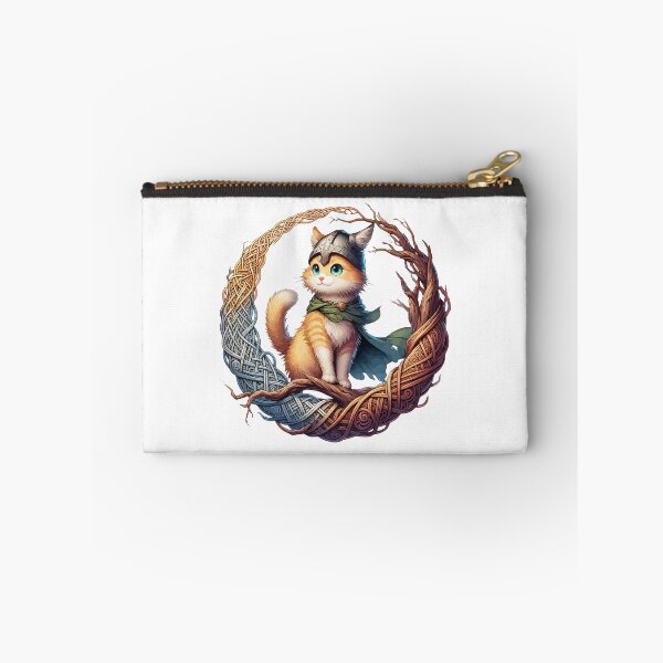 Item preview, Funny Viking Warrior Cat Norse Mythology Anime designed and sold by TomFrontierArt.