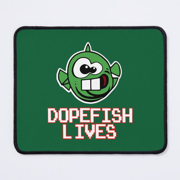 Item preview, Dopefish lives - Retro PC Gamer - Video Game Inside Joke designed and sold by PearlandSu89.