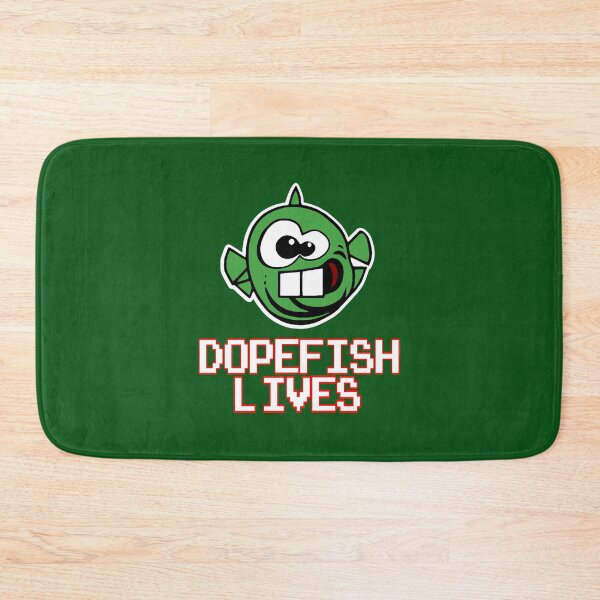 Item preview, Dopefish lives - Retro PC Gamer - Video Game Inside Joke  designed and sold by PearlandSu89.
