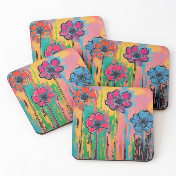 Item preview, Summer flowers-multicoloured designed and sold by Blue Eye.