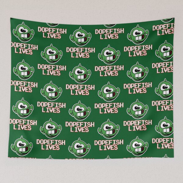 Item preview, Dopefish lives - Retro PC Gamer - Video Game Inside Joke  designed and sold by PearlandSu89.