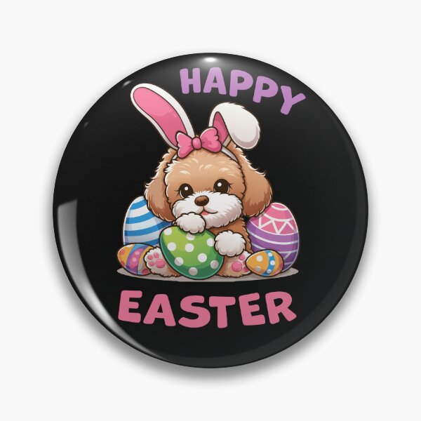 Item preview, Maltipoo Easter Bunny designed and sold by SerhiiArt.