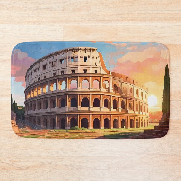 Item preview, Colosseum Mosaic: Time & Sunrise Art Delight designed and sold by purrfect pattern.