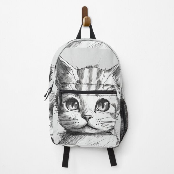 Item preview, Cute sketch Kitty designed and sold by Emilyprintart.