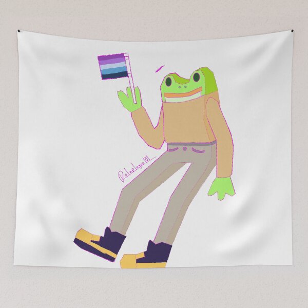 Item preview, Acemid Frog Detective for ASAW 2024! designed and sold by Rolaplayor101.