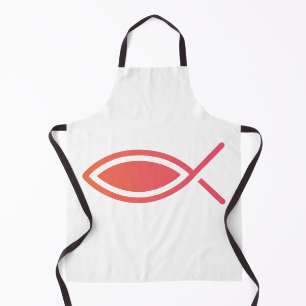 Item preview, Christian red fish designed and sold by EternalRock.