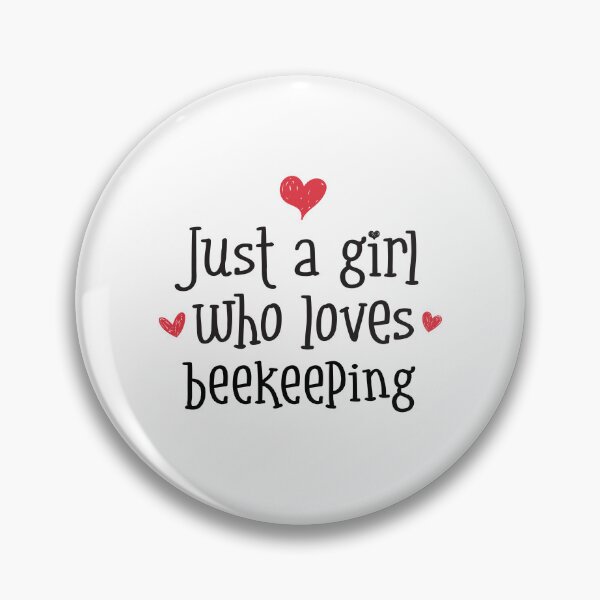 Item preview, Just A Girl Love Beekeeping bees honey apiculture hive apiary designed and sold by w1ckerman.