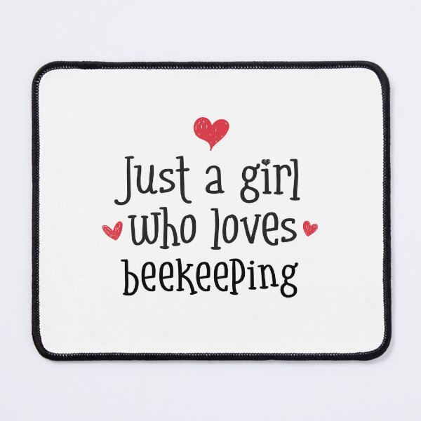 Item preview, Just A Girl Love Beekeeping bees honey apiculture hive apiary designed and sold by w1ckerman.