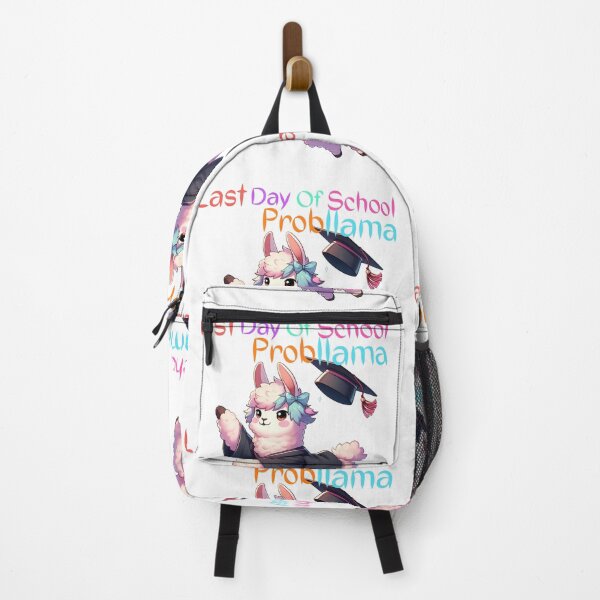 Item preview, Last day In school probllama pink GCSE A level baccalaureate funny quotes weird quotes designed and sold by Coolparrotgirl.