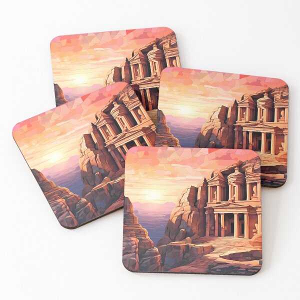 Item preview, Petra Mosaic: Sunset Treasury designed and sold by purrfect pattern.