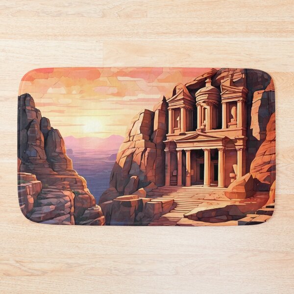 Item preview, Petra Mosaic: Sunset Treasury designed and sold by purrfect pattern.