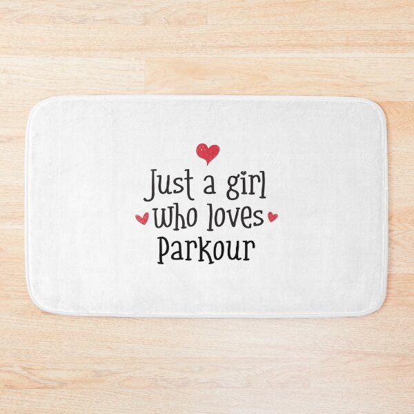 Item preview, Just A Girl Love Parkour Free running free-running urban designed and sold by w1ckerman.