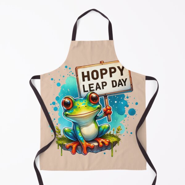 Item preview, Funny Frog Lover Hoppy Leap Day February 29 designed and sold by CosmoShirts.