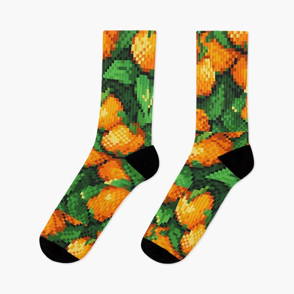 Item preview, Pixel art Orange Tree (3) -Retro art designed and sold by octoboobs.
