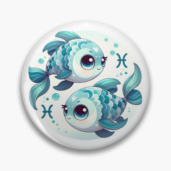 Item preview, Zodiac sign Pisces for children and babies birthday and name day as a gift designed and sold by Kindheitlich.