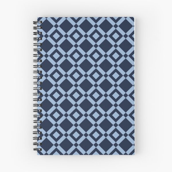 Item preview, Blue Square Cross Triangle Classic Geometric Argyle-like Timeless Pattern designed and sold by PenguinForests.