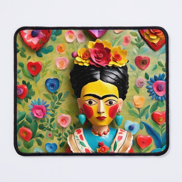 Item preview, Frida Kahlo yellow doll designed and sold by Joanne Walsh.