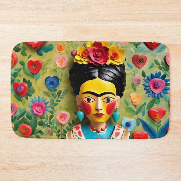 Item preview, Frida Kahlo yellow doll designed and sold by Joanne Walsh.