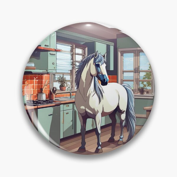 Item preview, HORSE & KITCHEN designed and sold by AmazingBackDrop.