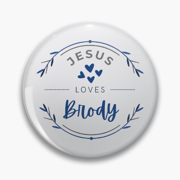 Item preview, Brody - Jesus Loves Brody / personalised name  designed and sold by Share-Blessings.
