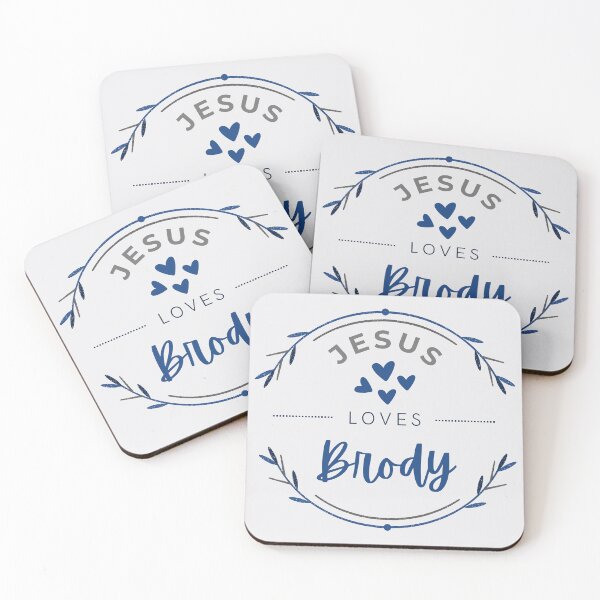 Item preview, Brody - Jesus Loves Brody / personalised name  designed and sold by Share-Blessings.