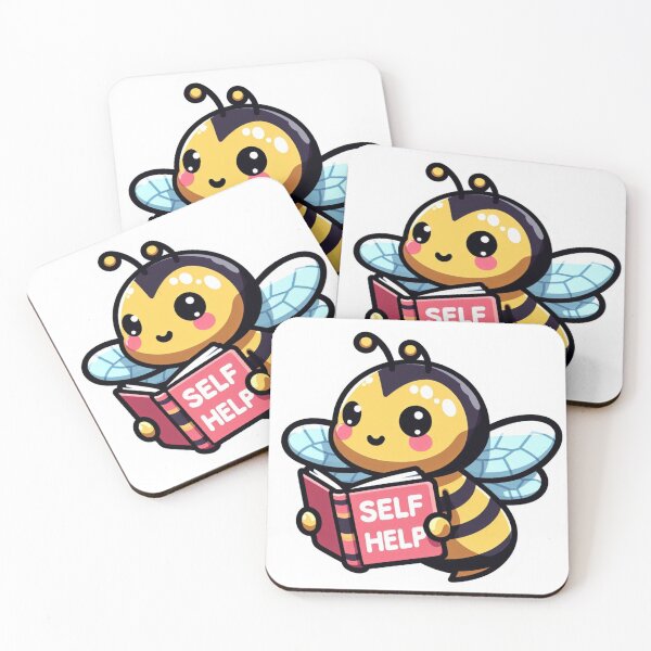 Item preview, Self Help Kawaii Wasp designed and sold by BeardedTree.