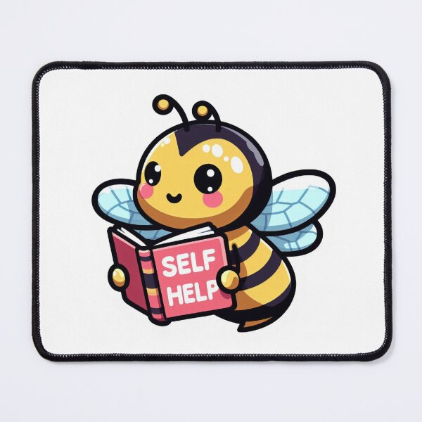 Item preview, Self Help Kawaii Wasp designed and sold by BeardedTree.