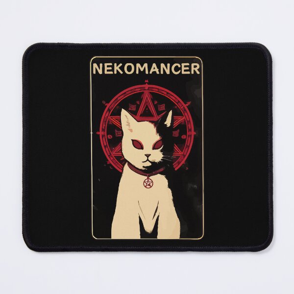Item preview, Spooky Nekomancer demon cat designed and sold by TomFrontierArt.