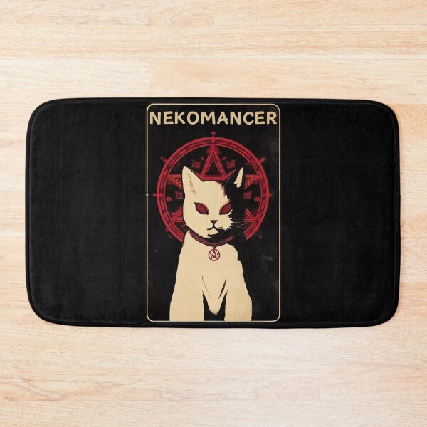 Item preview, Spooky Nekomancer demon cat designed and sold by TomFrontierArt.