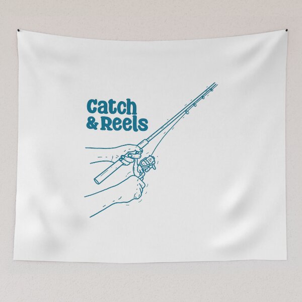 Item preview, Catch and Reels designed and sold by ethnicdrawing.