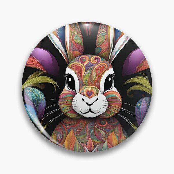 Item preview, Artful Easter Bunny 2 designed and sold by dedoma.