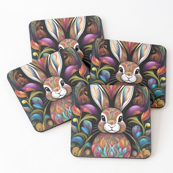 Item preview, Artful Easter Bunny 2 designed and sold by dedoma.