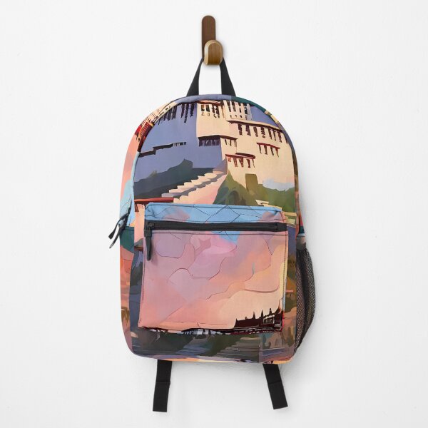 Item preview, Potala Mosaic: History & Sunrise Art Delight designed and sold by purrfect pattern.