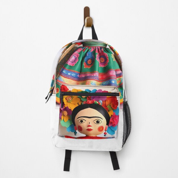 Item preview, Frida Kahlo rag dolly designed and sold by Joanne Walsh.