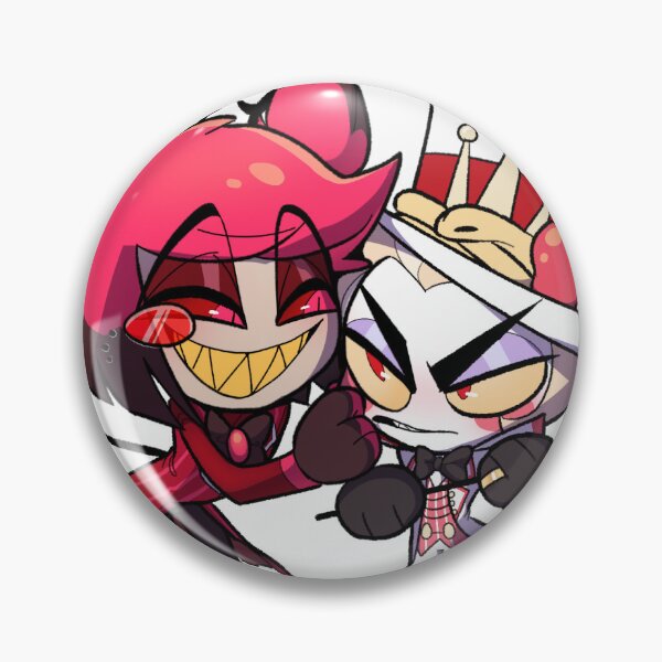 Item preview, Chibi Alastor and Chibi Lucifer designed and sold by Anic917.